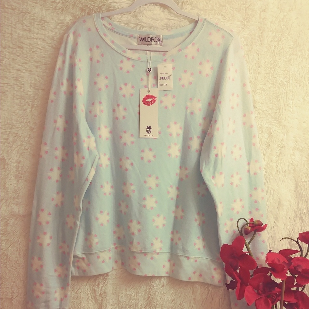 NWT WILDFOX SUMMERS SWEATSHIRT OVERSIZED - Picture 5 of 8